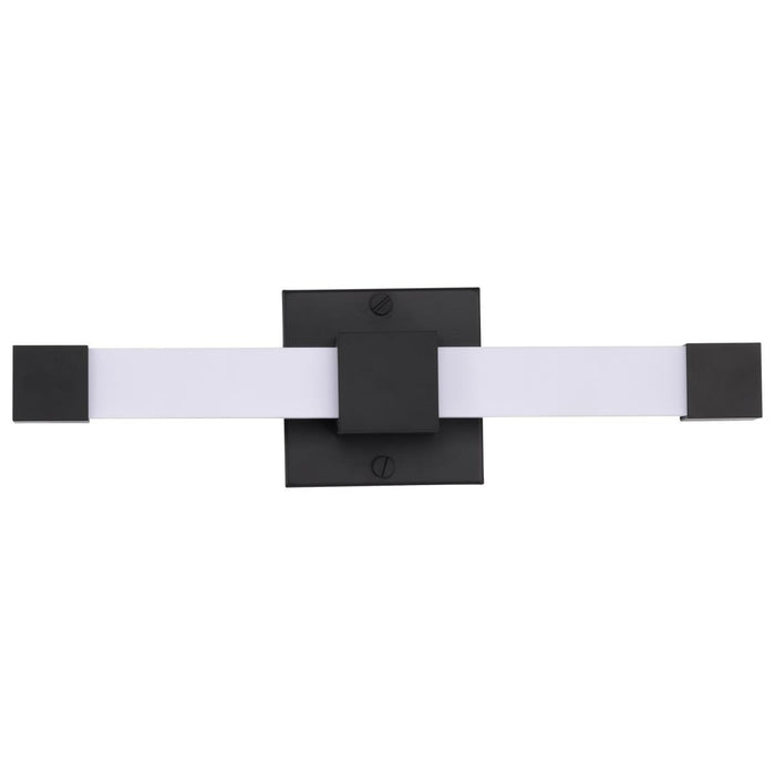 SATCO/NUVO Brightwyn 16 Inch LED Vanity 13W 1100Lm 3000K 90 CRI 120V Matte Black Finish (62-2620)