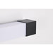 SATCO/NUVO Brightwyn 16 Inch LED Vanity 13W 1100Lm 3000K 90 CRI 120V Matte Black Finish (62-2620)