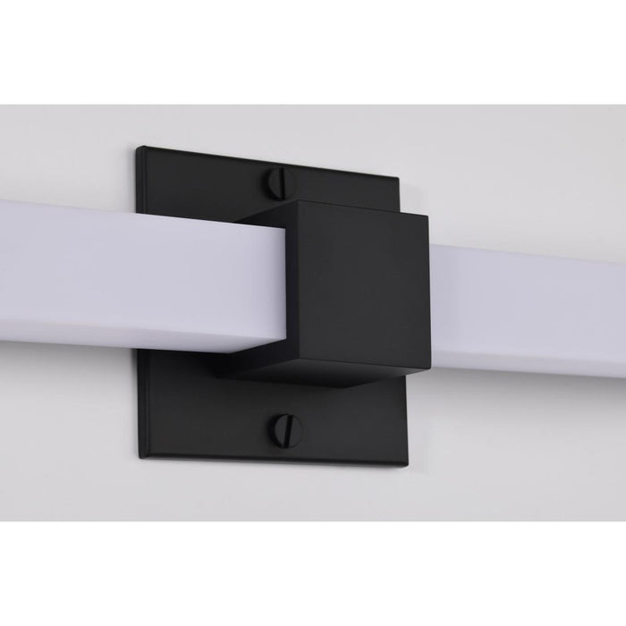 SATCO/NUVO Brightwyn 24 Inch LED Vanity 26W 2100Lm 3000K 90 CRI 120V Matte Black Finish (62-2621)