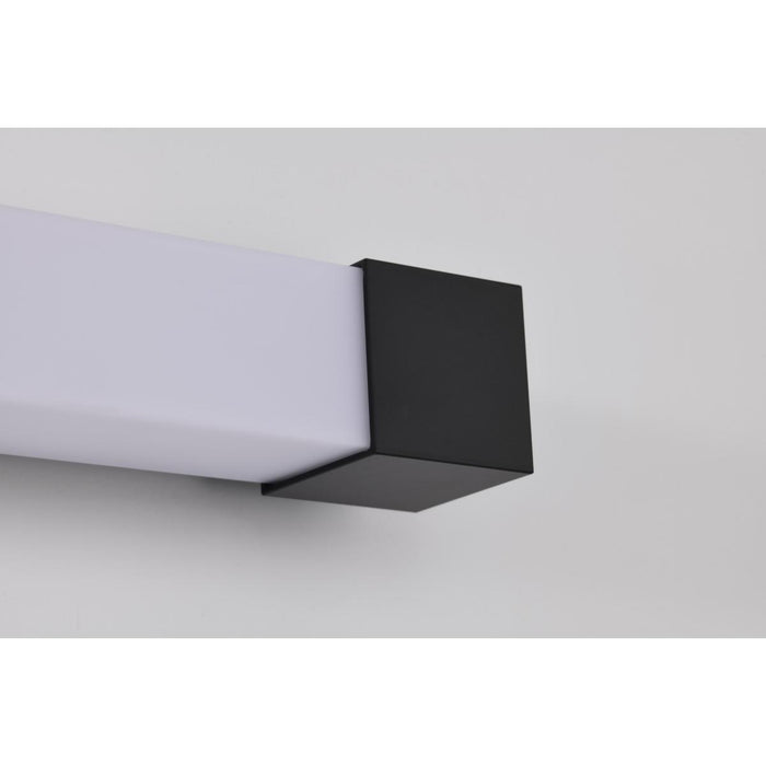 SATCO/NUVO Brightwyn 24 Inch LED Vanity 26W 2100Lm 3000K 90 CRI 120V Matte Black Finish (62-2621)