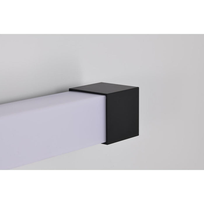 SATCO/NUVO Brightwyn 24 Inch LED Vanity 26W 2100Lm 3000K 90 CRI 120V Matte Black Finish (62-2621)