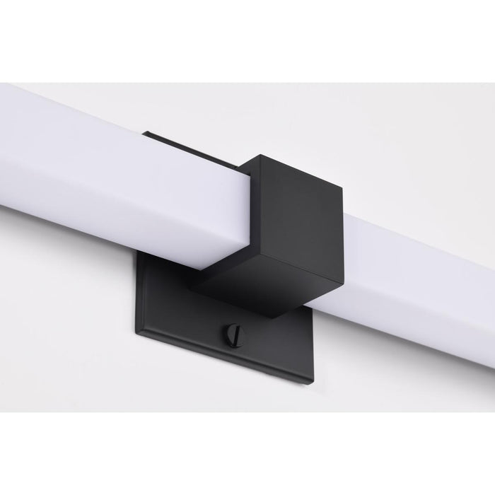 SATCO/NUVO Brightwyn 24 Inch LED Vanity 26W 2100Lm 3000K 90 CRI 120V Matte Black Finish (62-2621)