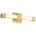 SATCO/NUVO Brightwyn 16 Inch LED Vanity 13W 1100Lm 3000K 90 CRI 120V Brushed Brass Finish (62-2630)