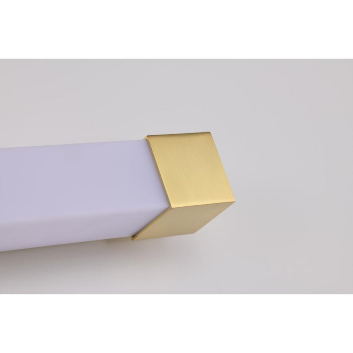 SATCO/NUVO Brightwyn 16 Inch LED Vanity 13W 1100Lm 3000K 90 CRI 120V Brushed Brass Finish (62-2630)