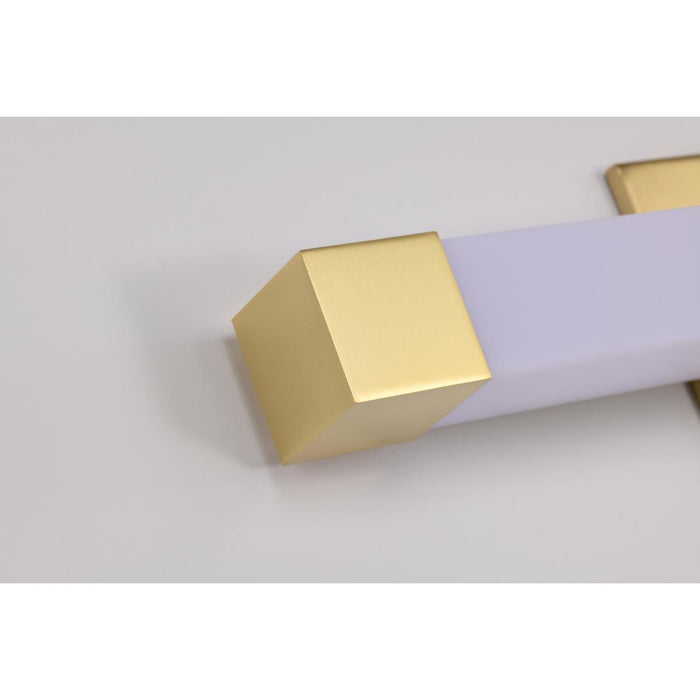 SATCO/NUVO Brightwyn 16 Inch LED Vanity 13W 1100Lm 3000K 90 CRI 120V Brushed Brass Finish (62-2630)