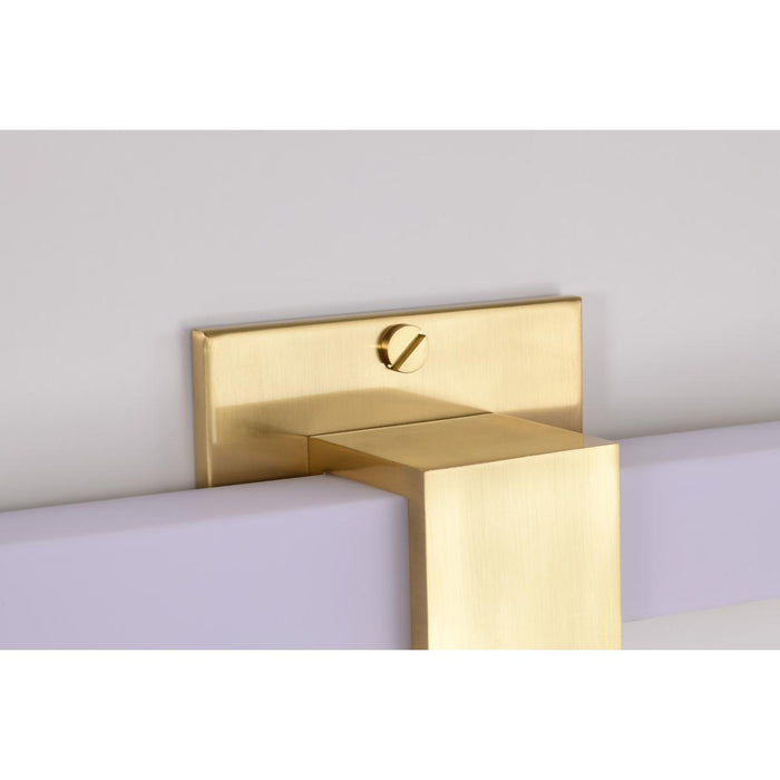 SATCO/NUVO Brightwyn 16 Inch LED Vanity 13W 1100Lm 3000K 90 CRI 120V Brushed Brass Finish (62-2630)