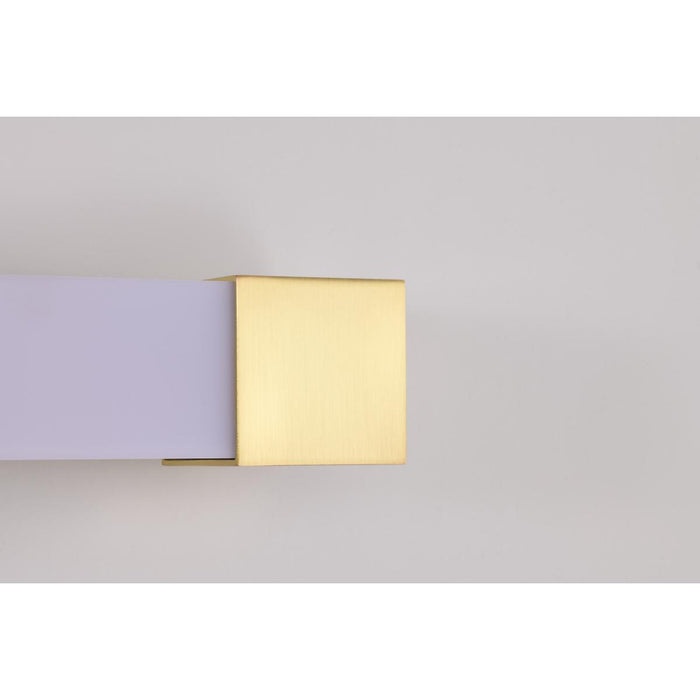 SATCO/NUVO Brightwyn 16 Inch LED Vanity 13W 1100Lm 3000K 90 CRI 120V Brushed Brass Finish (62-2630)