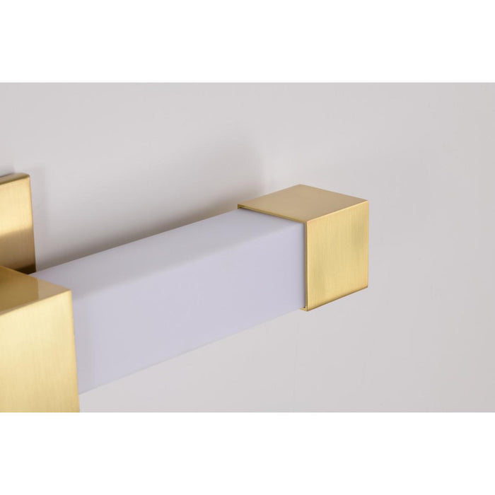 SATCO/NUVO Brightwyn 16 Inch LED Vanity 13W 1100Lm 3000K 90 CRI 120V Brushed Brass Finish (62-2630)