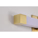 SATCO/NUVO Brightwyn 16 Inch LED Vanity 13W 1100Lm 3000K 90 CRI 120V Brushed Brass Finish (62-2630)