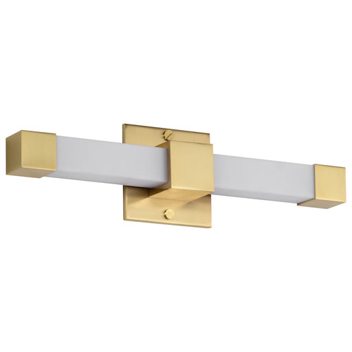 SATCO/NUVO Brightwyn 16 Inch LED Vanity 13W 1100Lm 3000K 90 CRI 120V Brushed Brass Finish (62-2630)