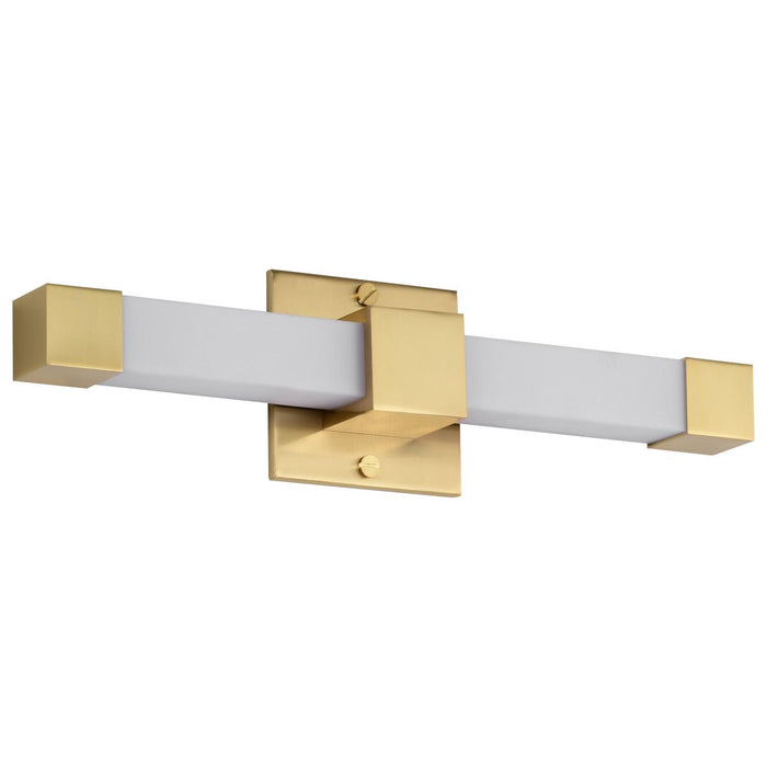 SATCO/NUVO Brightwyn 16 Inch LED Vanity 13W 1100Lm 3000K 90 CRI 120V Brushed Brass Finish (62-2630)