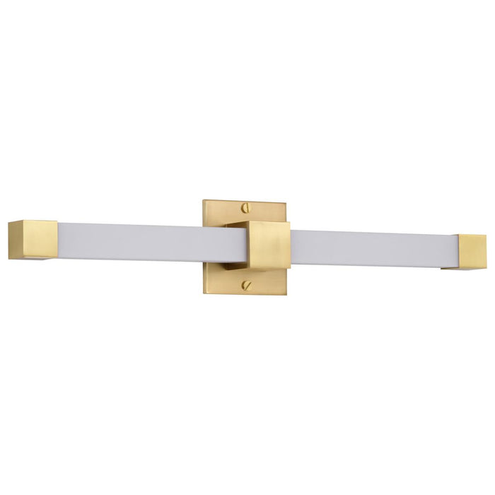 SATCO/NUVO Brightwyn 24 Inch LED Vanity 26W 2100Lm 3000K 90 CRI 120V Brushed Brass Finish (62-2631)