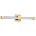 SATCO/NUVO Brightwyn 24 Inch LED Vanity 26W 2100Lm 3000K 90 CRI 120V Brushed Brass Finish (62-2631)