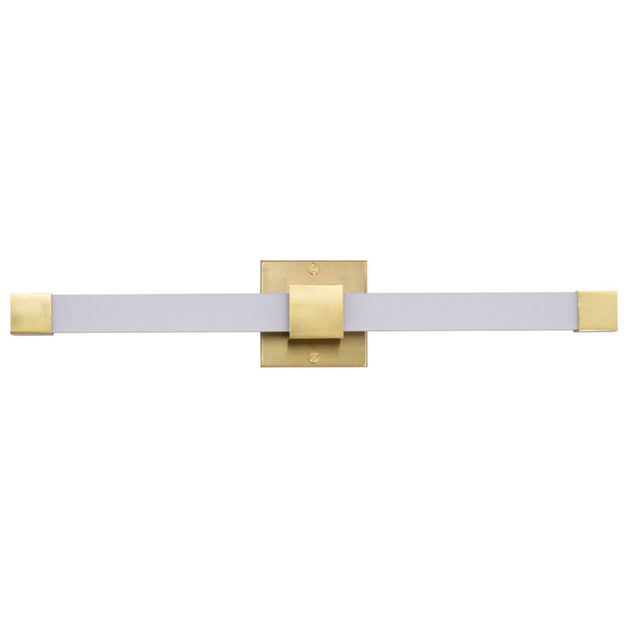 SATCO/NUVO Brightwyn 24 Inch LED Vanity 26W 2100Lm 3000K 90 CRI 120V Brushed Brass Finish (62-2631)