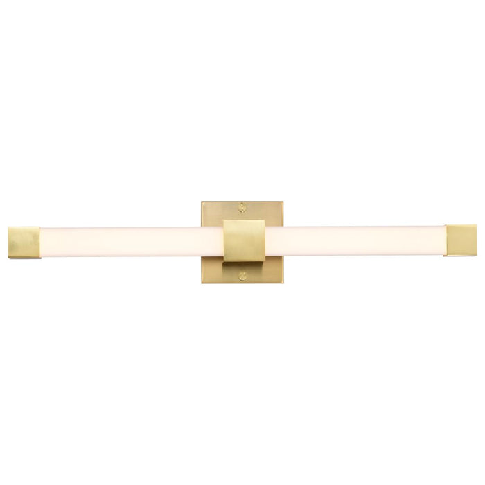 SATCO/NUVO Brightwyn 24 Inch LED Vanity 26W 2100Lm 3000K 90 CRI 120V Brushed Brass Finish (62-2631)