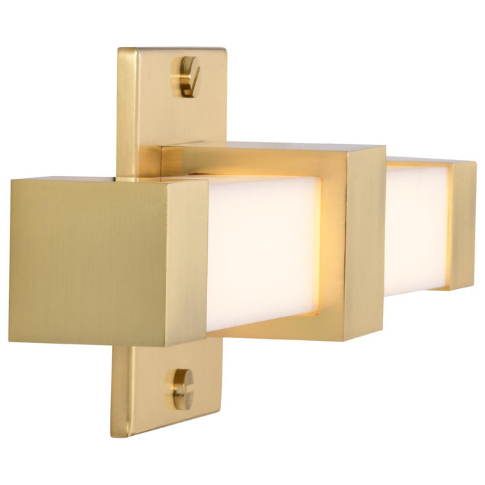 SATCO/NUVO Brightwyn 24 Inch LED Vanity 26W 2100Lm 3000K 90 CRI 120V Brushed Brass Finish (62-2631)