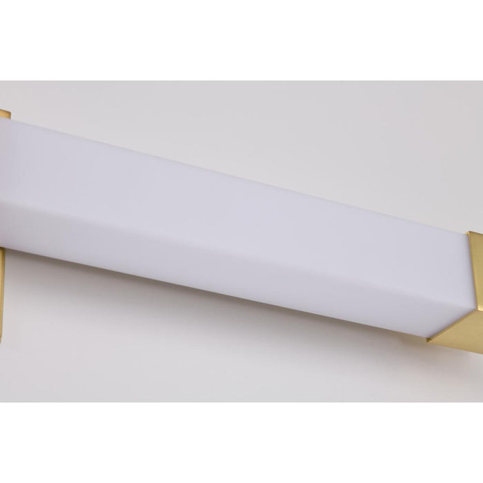 SATCO/NUVO Brightwyn 24 Inch LED Vanity 26W 2100Lm 3000K 90 CRI 120V Brushed Brass Finish (62-2631)