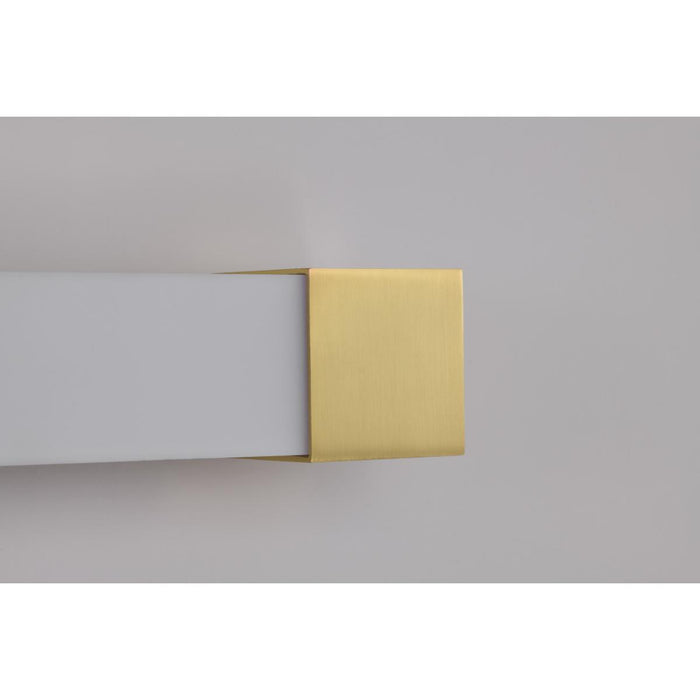 SATCO/NUVO Brightwyn 24 Inch LED Vanity 26W 2100Lm 3000K 90 CRI 120V Brushed Brass Finish (62-2631)