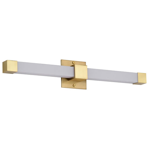 SATCO/NUVO Brightwyn 24 Inch LED Vanity 26W 2100Lm 3000K 90 CRI 120V Brushed Brass Finish (62-2631)