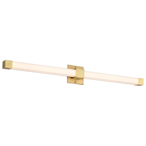 SATCO/NUVO Brightwyn 35 Inch LED Vanity 39W 3200Lm 3000K 90 CRI 120V Brushed Brass Finish (62-2632)