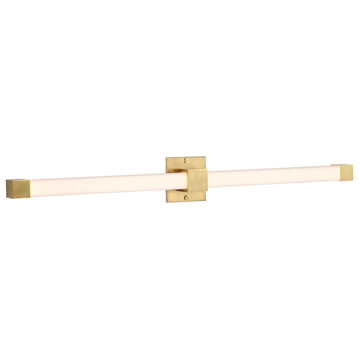 SATCO/NUVO Brightwyn 35 Inch LED Vanity 39W 3200Lm 3000K 90 CRI 120V Brushed Brass Finish (62-2632)