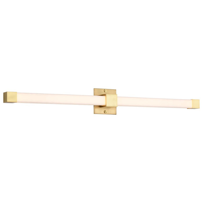 SATCO/NUVO Brightwyn 35 Inch LED Vanity 39W 3200Lm 3000K 90 CRI 120V Brushed Brass Finish (62-2632)