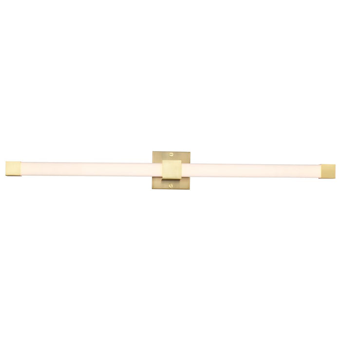 SATCO/NUVO Brightwyn 35 Inch LED Vanity 39W 3200Lm 3000K 90 CRI 120V Brushed Brass Finish (62-2632)