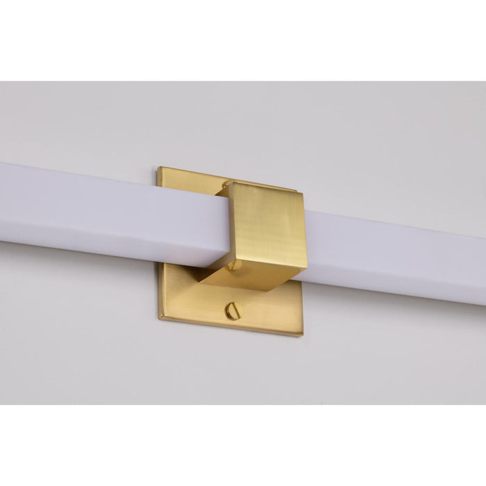 SATCO/NUVO Brightwyn 35 Inch LED Vanity 39W 3200Lm 3000K 90 CRI 120V Brushed Brass Finish (62-2632)