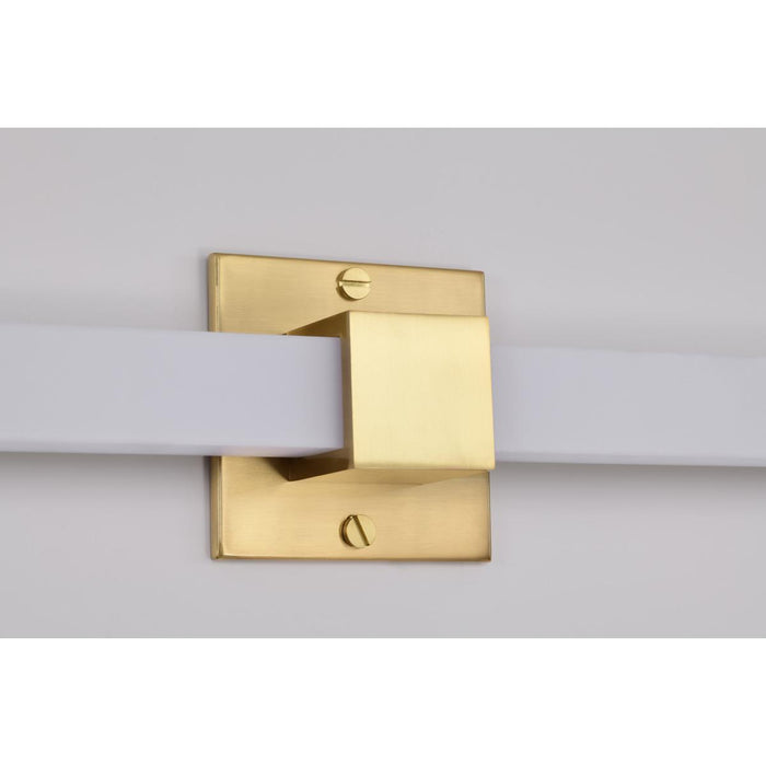 SATCO/NUVO Brightwyn 35 Inch LED Vanity 39W 3200Lm 3000K 90 CRI 120V Brushed Brass Finish (62-2632)