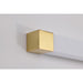 SATCO/NUVO Brightwyn 35 Inch LED Vanity 39W 3200Lm 3000K 90 CRI 120V Brushed Brass Finish (62-2632)