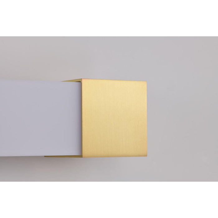 SATCO/NUVO Brightwyn 35 Inch LED Vanity 39W 3200Lm 3000K 90 CRI 120V Brushed Brass Finish (62-2632)