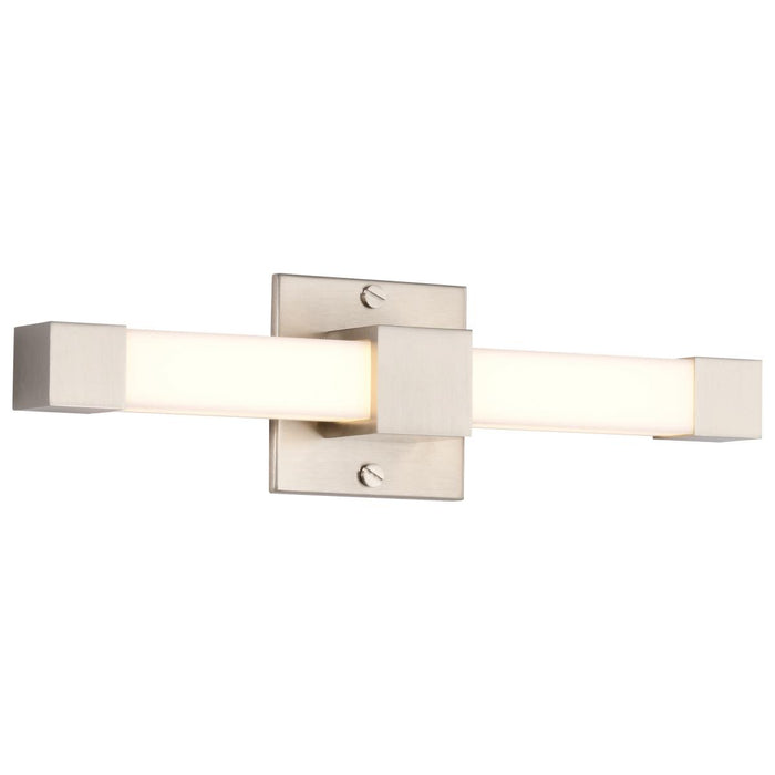 SATCO/NUVO Brightwyn 16 Inch LED Vanity 13W 1100Lm 3000K 90 CRI 120V Brushed Nickel Finish (62-2640)