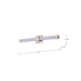 SATCO/NUVO Brightwyn 24 Inch LED Vanity 26W 2100Lm 3000K 90 CRI 120V Brushed Nickel Finish (62-2641)
