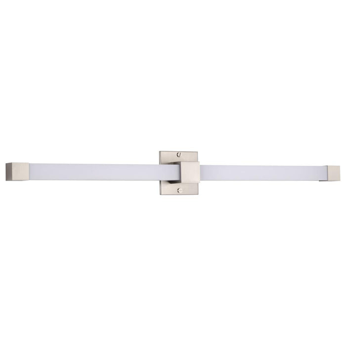 SATCO/NUVO Brightwyn 35 Inch LED Vanity 39W 3200Lm 3000K 90 CRI 120V Brushed Nickel Finish (62-2642)