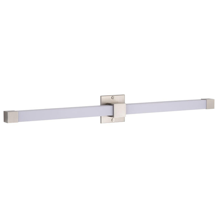 SATCO/NUVO Brightwyn 35 Inch LED Vanity 39W 3200Lm 3000K 90 CRI 120V Brushed Nickel Finish (62-2642)