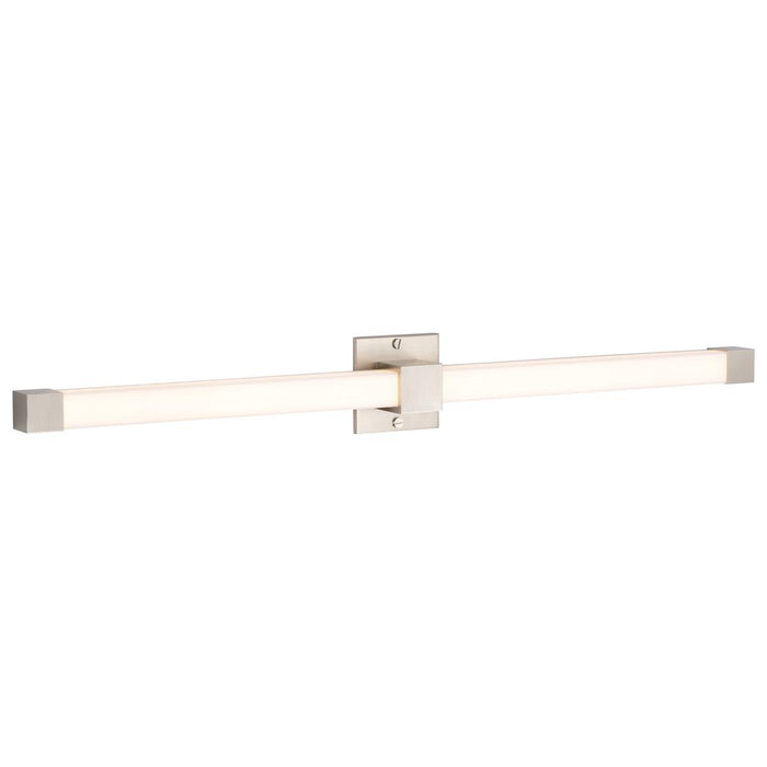 SATCO/NUVO Brightwyn 35 Inch LED Vanity 39W 3200Lm 3000K 90 CRI 120V Brushed Nickel Finish (62-2642)