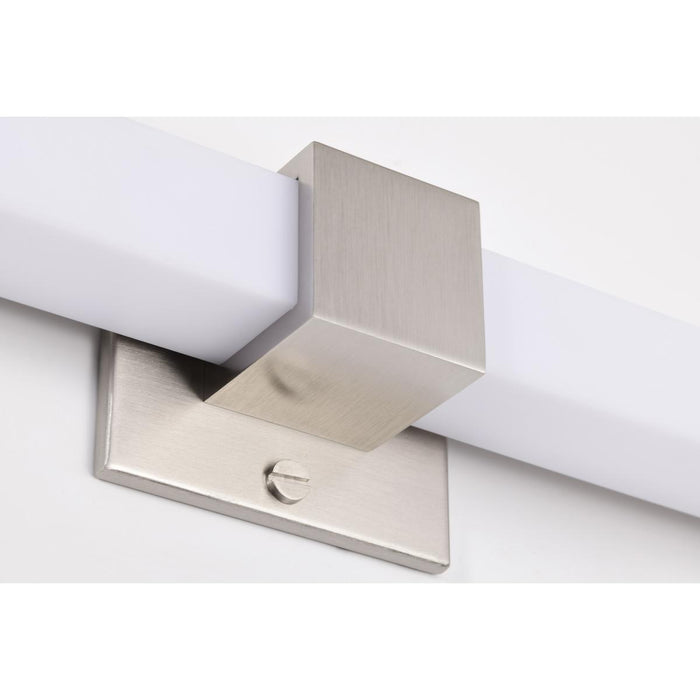 SATCO/NUVO Brightwyn 35 Inch LED Vanity 39W 3200Lm 3000K 90 CRI 120V Brushed Nickel Finish (62-2642)