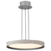 SATCO/NUVO Bandon 20 Inch LED Pendant Gray With Off White Wrap Acrylic Lens (62-3021)