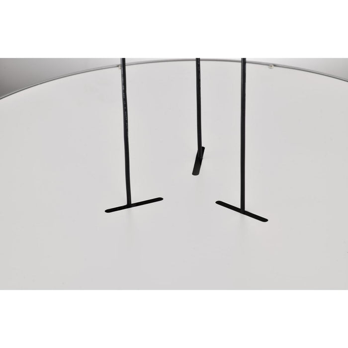 SATCO/NUVO Bandon 20 Inch LED Pendant Gray With Off White Wrap Acrylic Lens (62-3021)