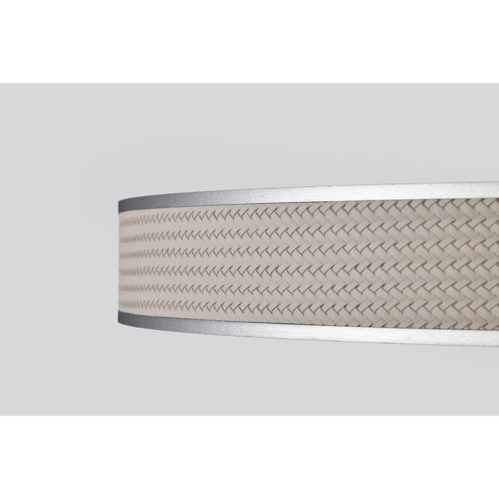 SATCO/NUVO Bandon 20 Inch LED Pendant Gray With Off White Wrap Acrylic Lens (62-3021)