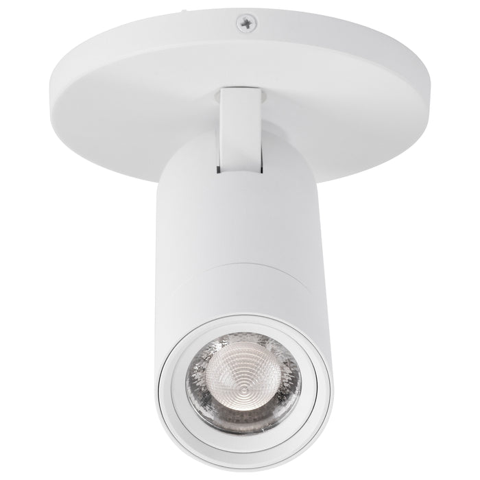 SATCO/NUVO 10W LED Monopoint CCT Selectable 2700K/3000K/3500K/4000K/5000K Adjustable Beam Angle 20-50 Degrees 120V White (62-3501)