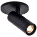 SATCO/NUVO 10W LED Monopoint CCT Selectable 2700K/3000K/3500K/4000K/5000K Adjustable Beam Angle 20-50 Degrees 120V Black (62-3502)