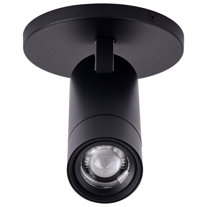 SATCO/NUVO 10W LED Monopoint CCT Selectable 2700K/3000K/3500K/4000K/5000K Adjustable Beam Angle 20-50 Degrees 120V Black (62-3502)
