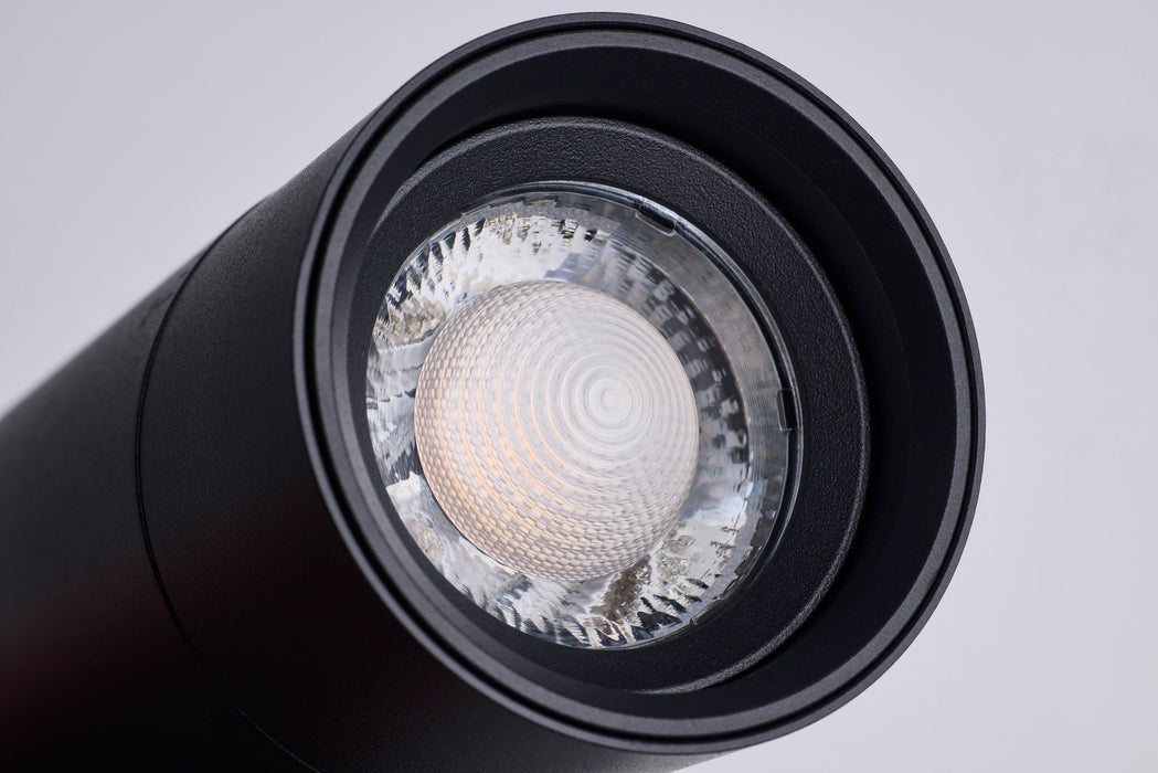 SATCO/NUVO 10W LED Monopoint CCT Selectable 2700K/3000K/3500K/4000K/5000K Adjustable Beam Angle 20-50 Degrees 120V Black (62-3502)