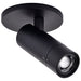 SATCO/NUVO 10W LED Monopoint CCT Selectable 2700K/3000K/3500K/4000K/5000K Adjustable Beam Angle 20-50 Degrees 120V Black (62-3502)