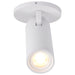 SATCO/NUVO 15W LED Monopoint CCT Selectable 2700K/3000K/3500K/4000K/5000K Adjustable Beam Angle 20-50 Degrees 120V White (62-3503)