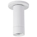 SATCO/NUVO 15W LED Monopoint CCT Selectable 2700K/3000K/3500K/4000K/5000K Adjustable Beam Angle 20-50 Degrees 120V White (62-3503)