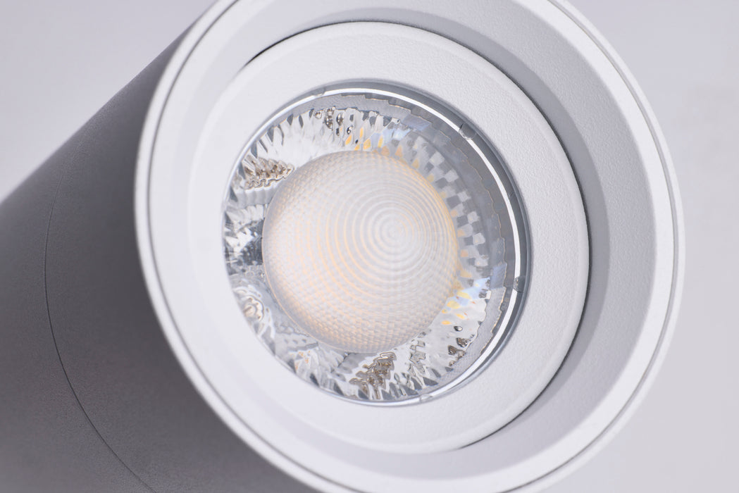 SATCO/NUVO 15W LED Monopoint CCT Selectable 2700K/3000K/3500K/4000K/5000K Adjustable Beam Angle 20-50 Degrees 120V White (62-3503)