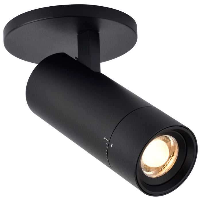 SATCO/NUVO 15W LED Monopoint CCT Selectable 2700K/3000K/3500K/4000K/5000K Adjustable Beam Angle 20-50 Degrees 120V Black (62-3504)