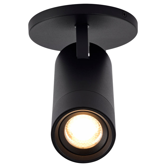 SATCO/NUVO 15W LED Monopoint CCT Selectable 2700K/3000K/3500K/4000K/5000K Adjustable Beam Angle 20-50 Degrees 120V Black (62-3504)